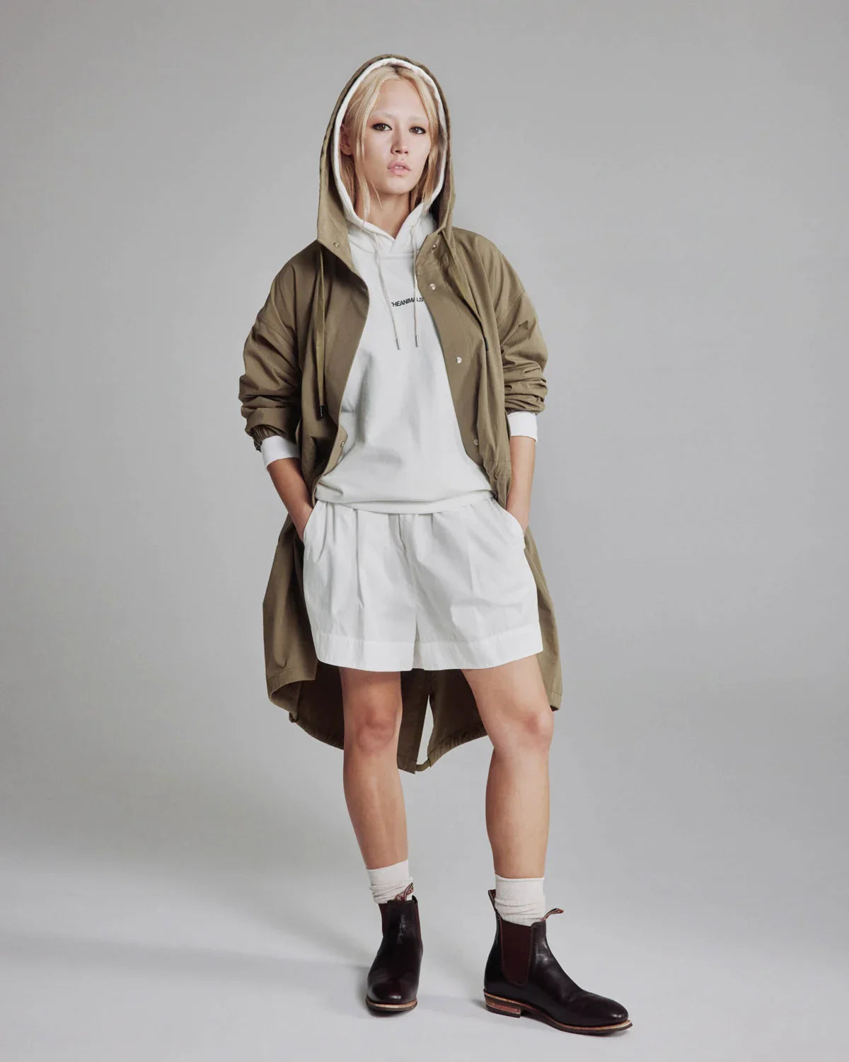 Unisex Logo Light Coat