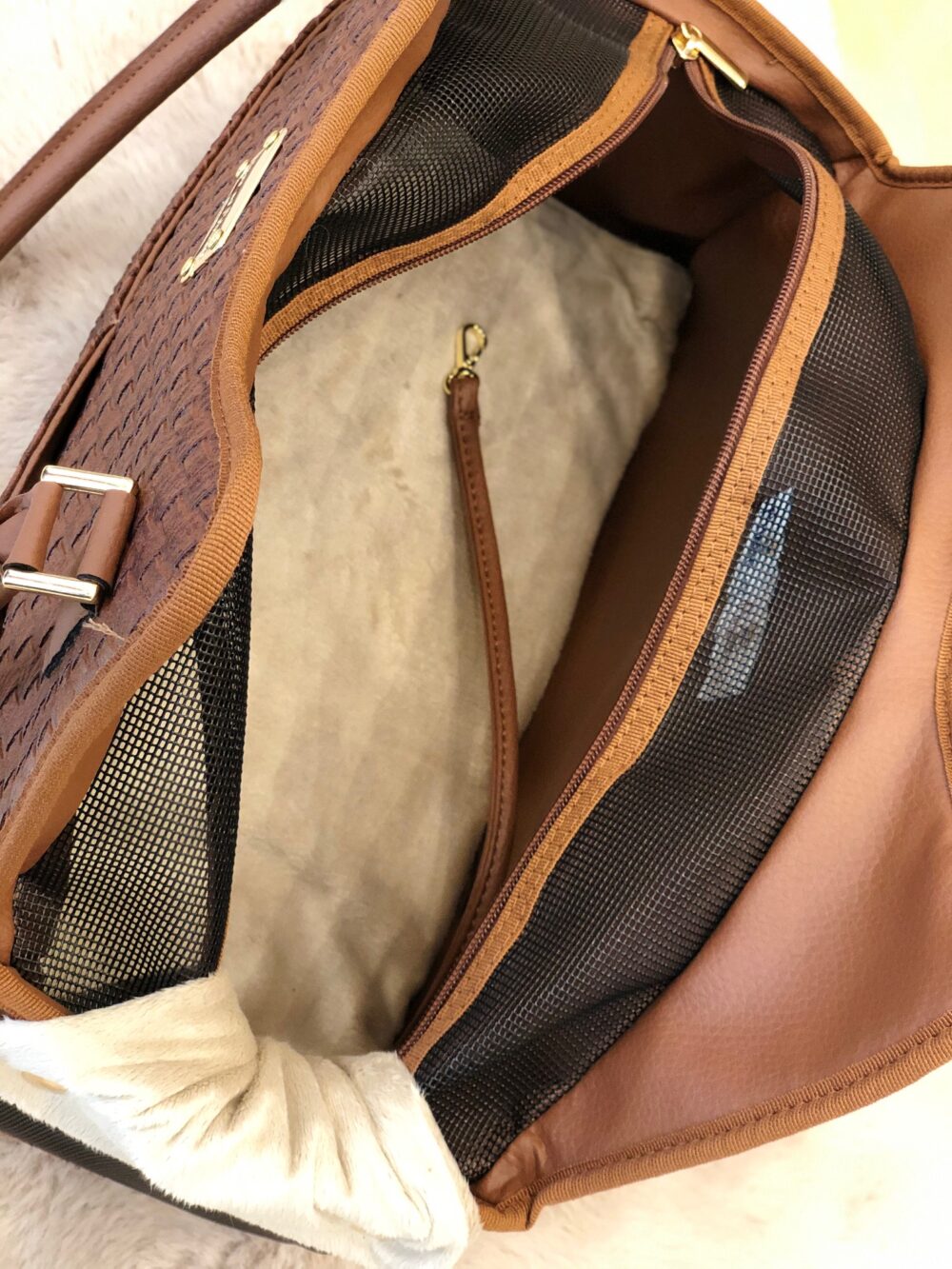 Prince Voyager – Airline Carrier/Travel and Walking Bag – Cognac