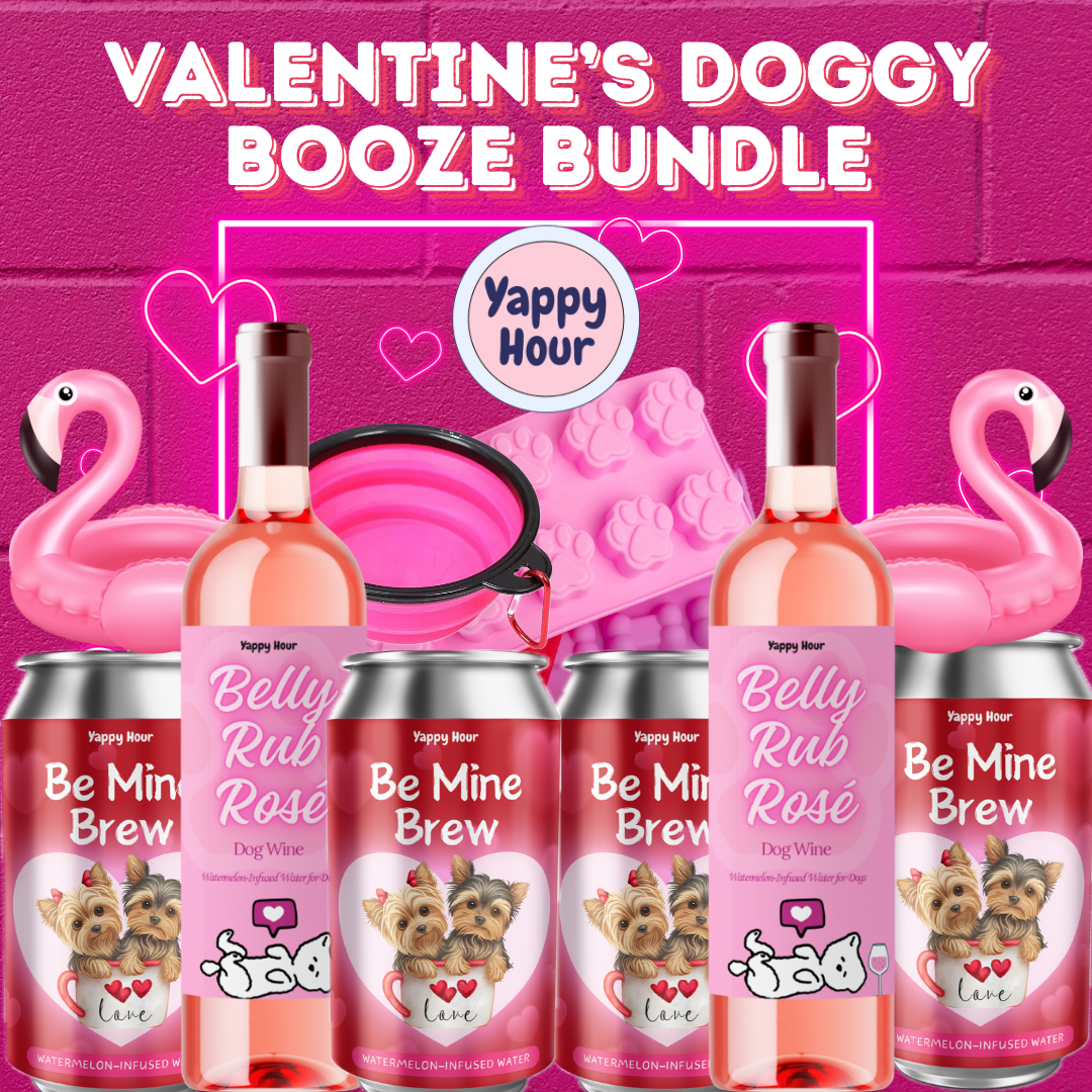 Valentines Day Bundle: Booze Inspired Dog Beverages 