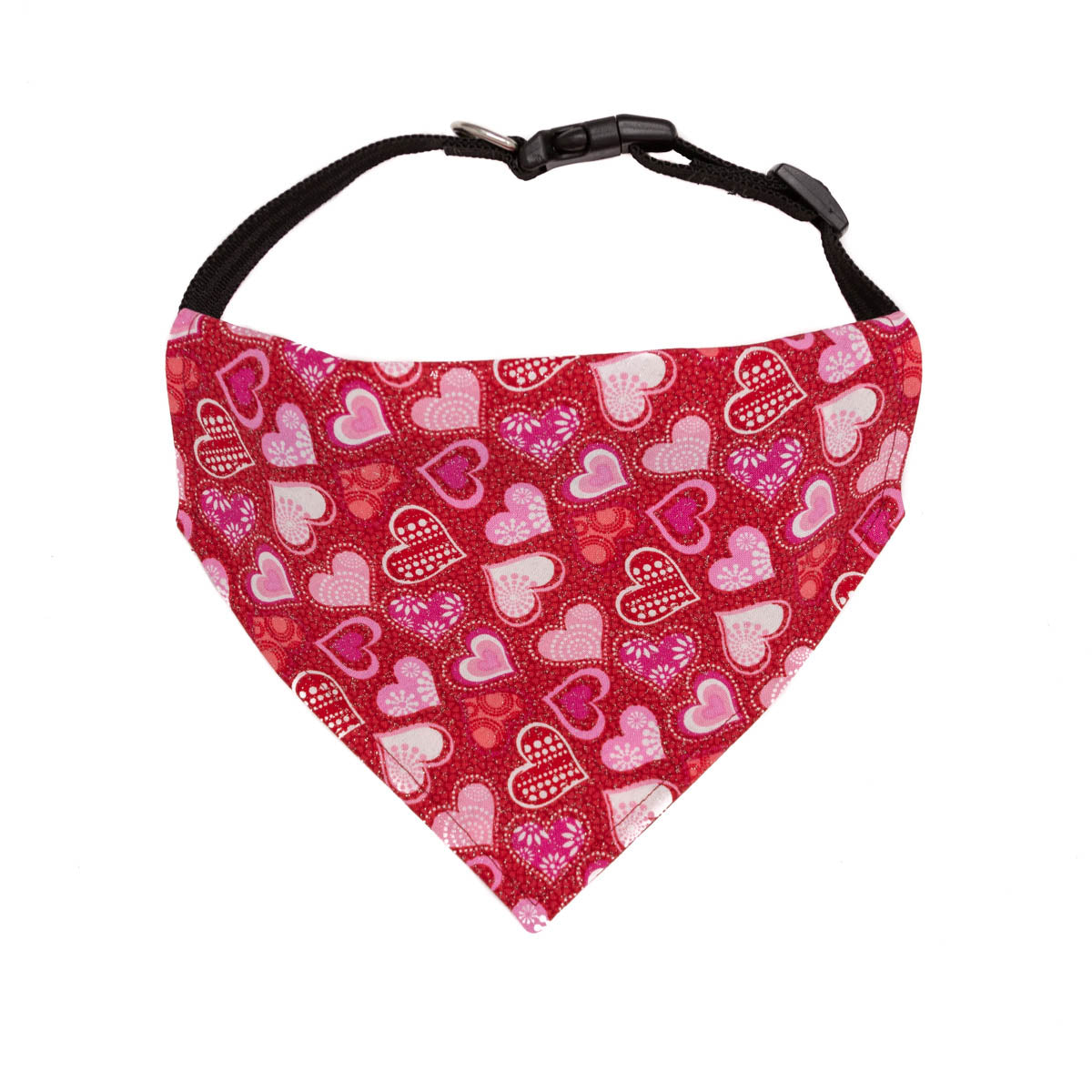 Valentines Day Hearts Dog Bandana