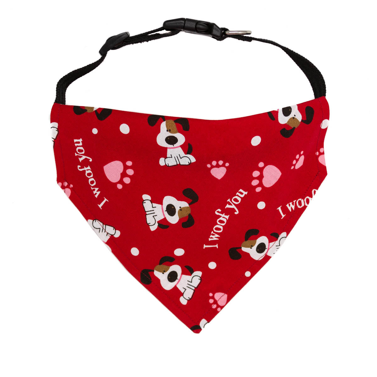 Valentines Day Puppy Dog Bandana