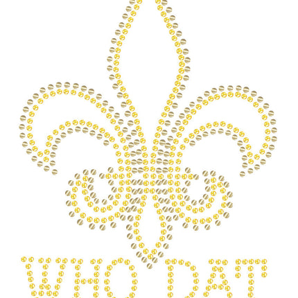 Fleur de Lis - Who Dat - Women's T-shirt