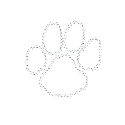 Paw (Rhinestone Outline) bandana