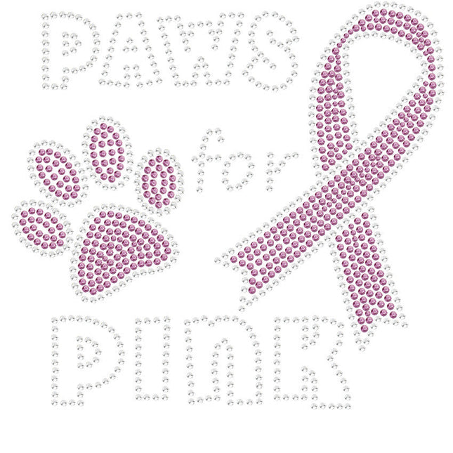 Paws for Pink - Women's T-shirt