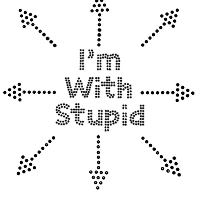 I'm with Stupid - Women's T-shirt