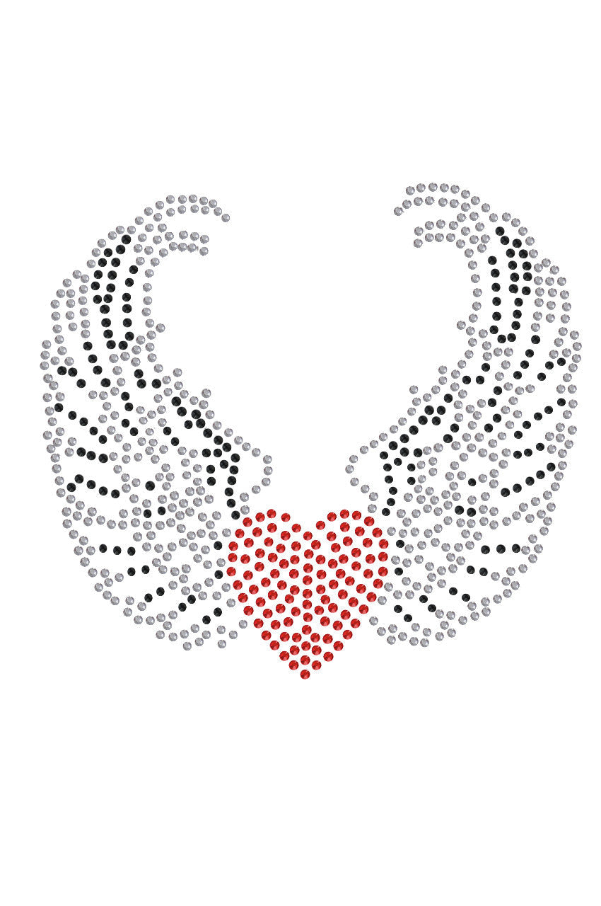 Heart with Wings 1 - Women's T-shirt White