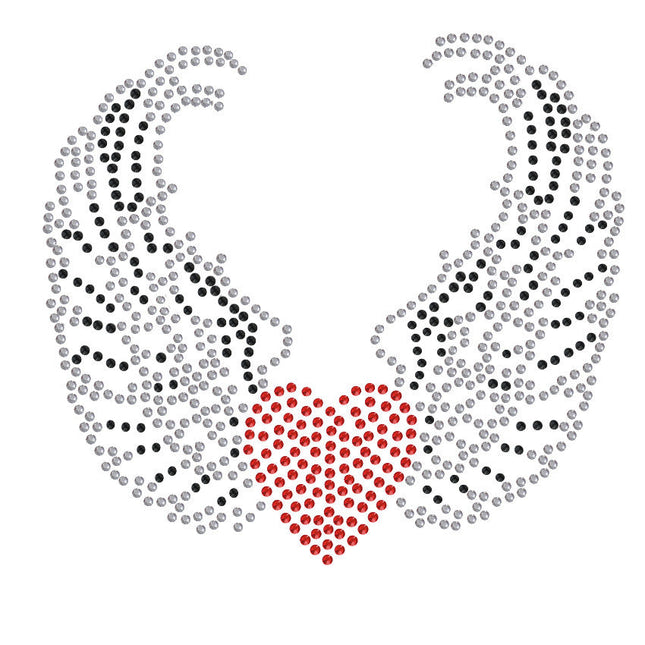 Heart with Wings 1 - Women's T-shirt