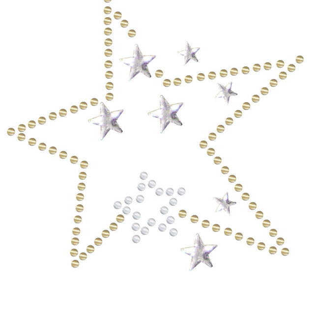 Gold & Silver Stars - Women's T-shirt