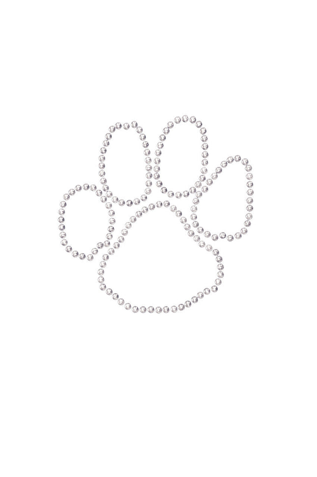 Paw (Silver Nailheads) - Women's T-shirt