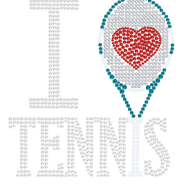 I Love Tennis - Women's Tee