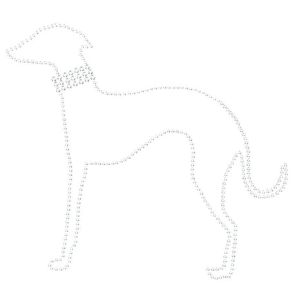 Greyhound Outline - bandana