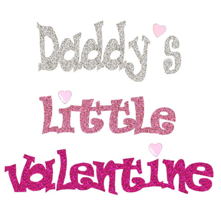 Daddy's Little Valentine Bandanna