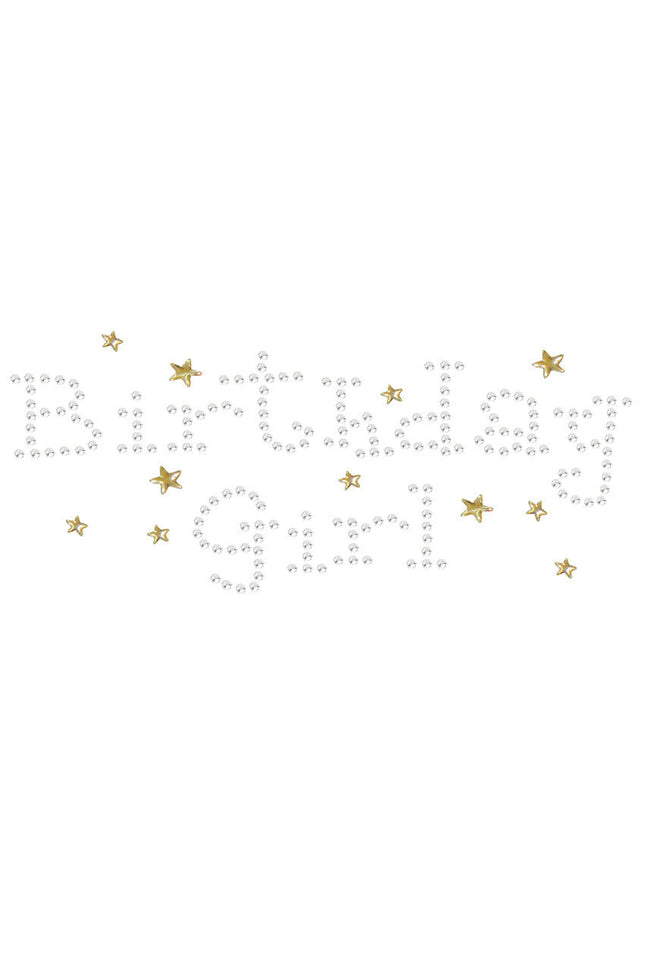 Birthday Girl with Stars - Women's T-shirt