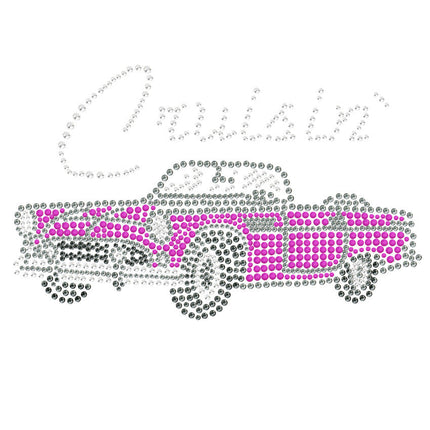 Cruisin Pink Convertible - Women's T-shirt