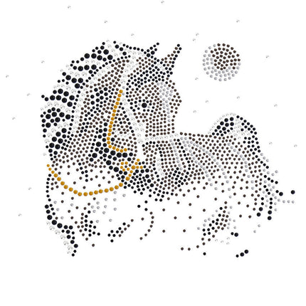 Horse with Stars & Moon - Women's T-shirt