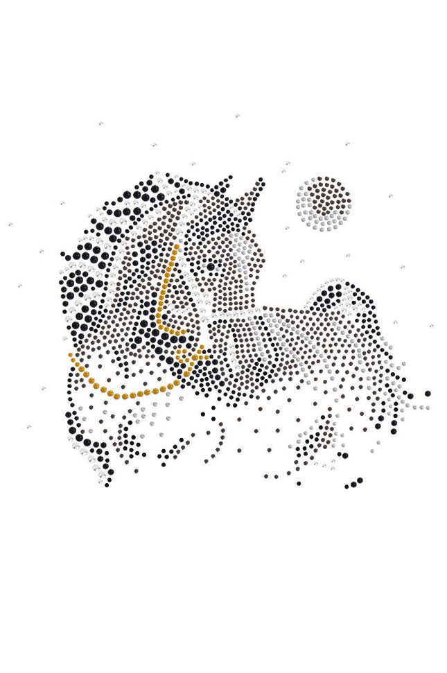 Horse with Stars & Moon - Women's T-shirt