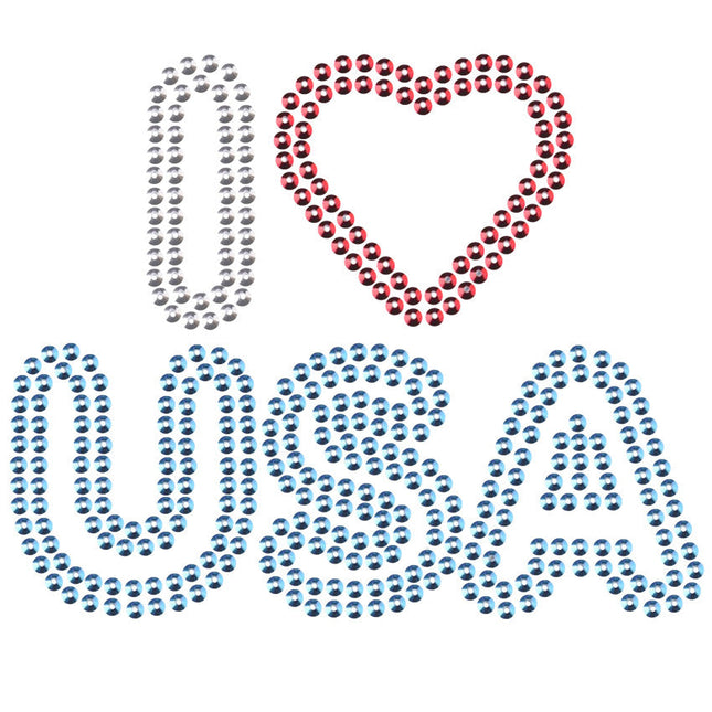 I Love USA 2- Women's T-shirt