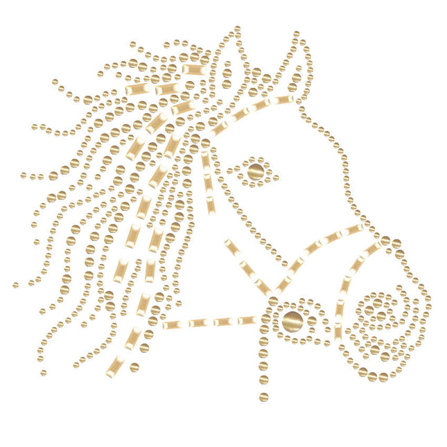 Horse Face (Gold) - Women's T-shirt