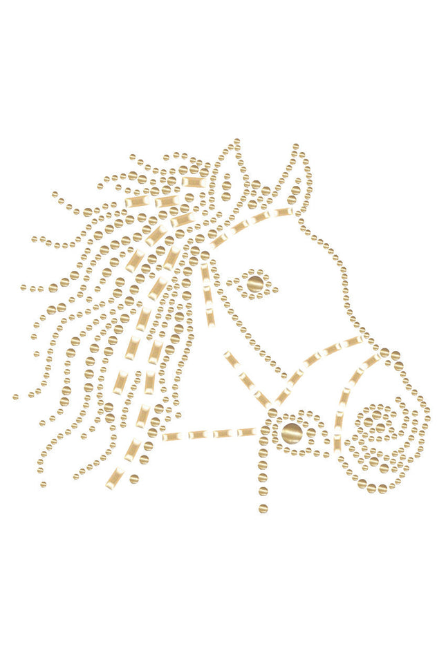 Horse Face (Gold) - Women's T-shirt