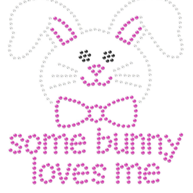 Some Bunny Loves Me - Pink - Women's T-shirt