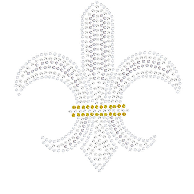 Fleur de Lis (Rhinestones & Nailheads) - Women's T-shirt