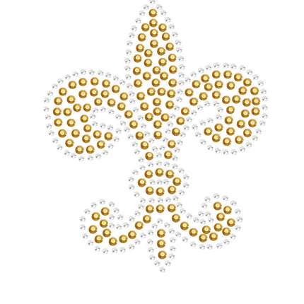 Fleur de Lis (Gold Rhinestuds) - Women's T-shirt