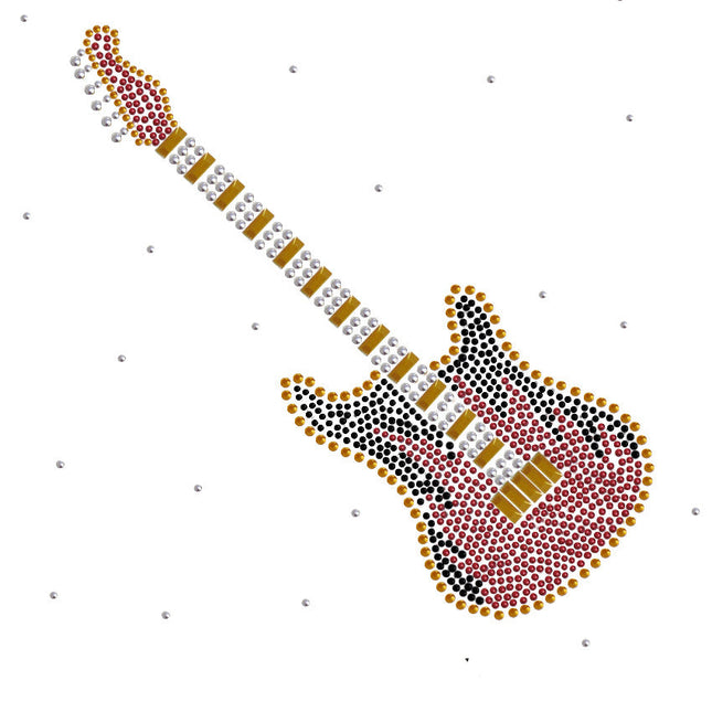 Guitar (Red & Gold) - Bandanna