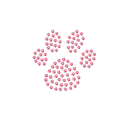 Paw (Pink Rhinestuds) - Women's T-shirt