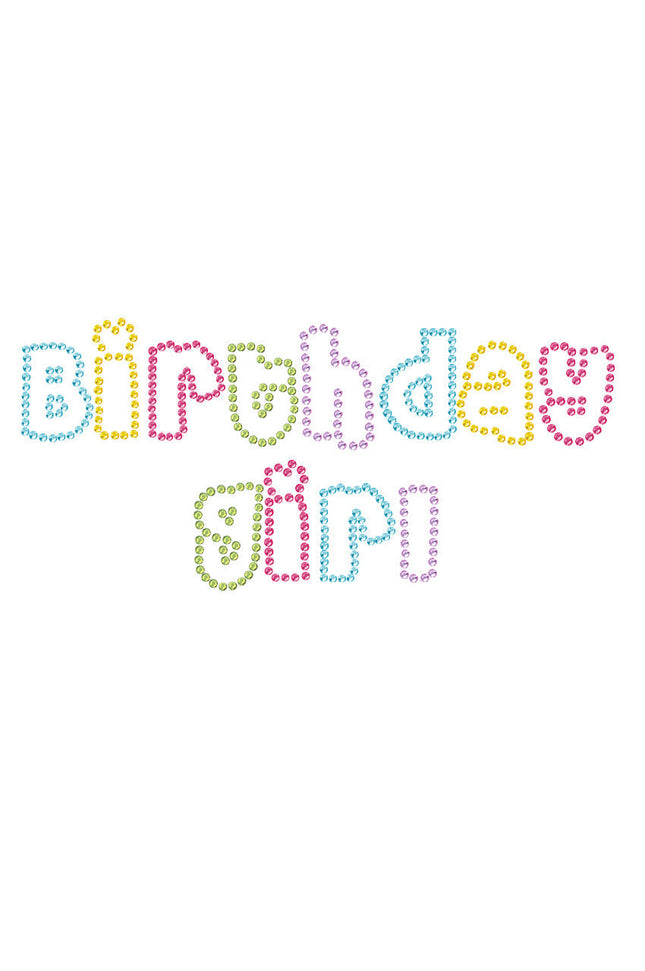 Birthday Girl (Multicolor) - Bandana