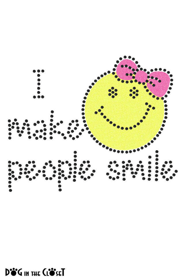 I Make People Smile (Girl) - Women's Shirt