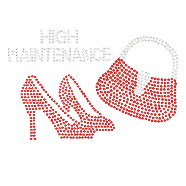 High Maintenance Red Heels & Purse - Women's T-shirt