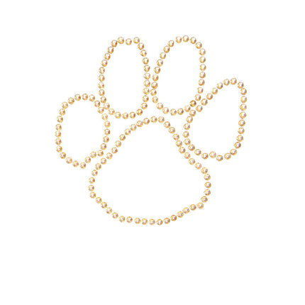 Paw (Gold Nailheads) - Women's T-shirt