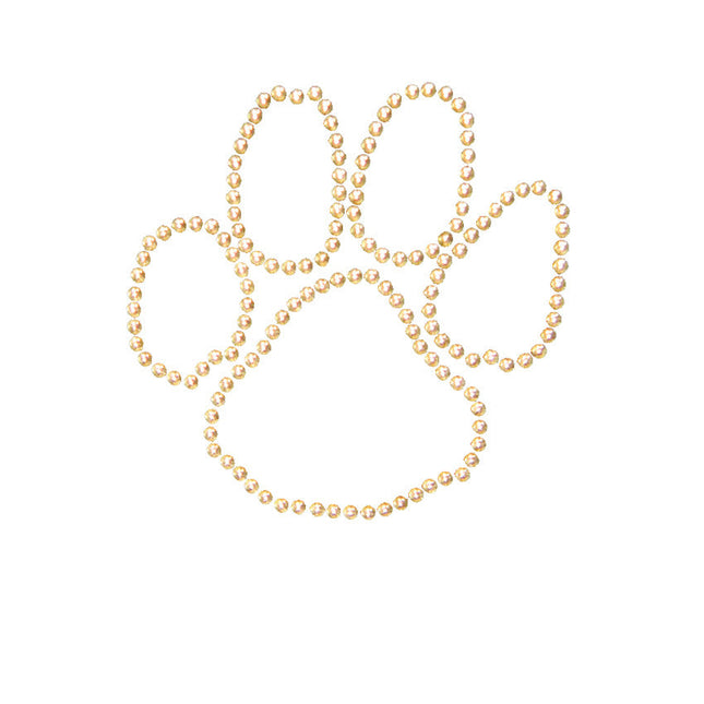 Paw (Gold Nailheads) - Women's T-shirt