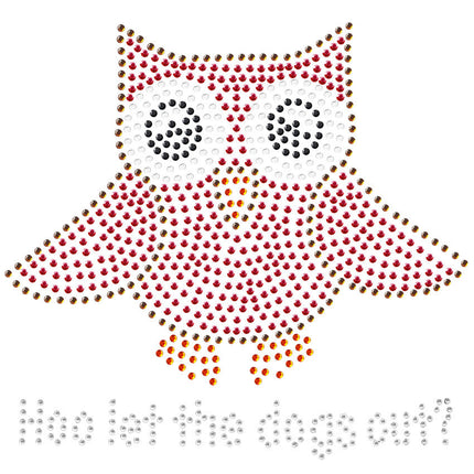 Pink Owl with Hoo Let the Dogs Out? - Custom Tutu