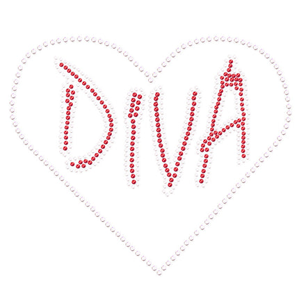 Diva Heart - Women's T-shirt