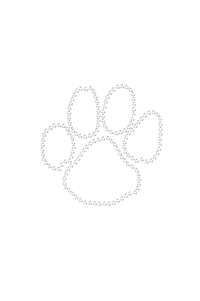 Paw (Rhinestone Outline) - Women's T-shirt