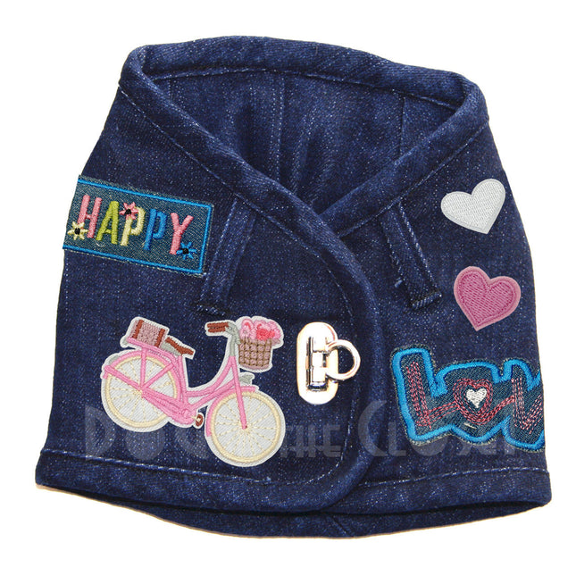 Bicycle Ride Denim Harness Vest