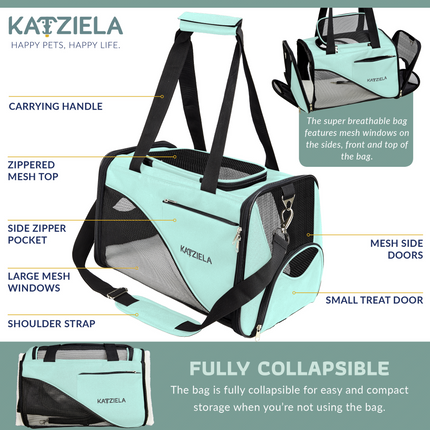 Safari Sleeper Pet Carrier - Comfortable