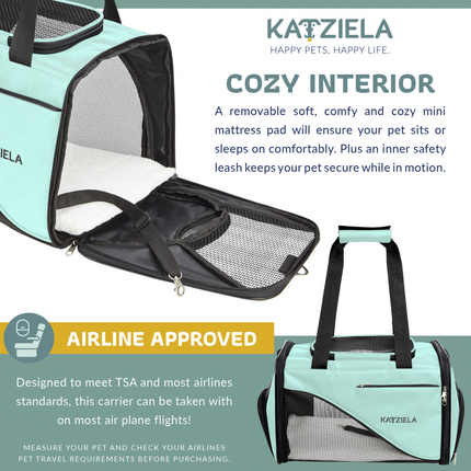 Safari Sleeper Pet Carrier - Comfortable