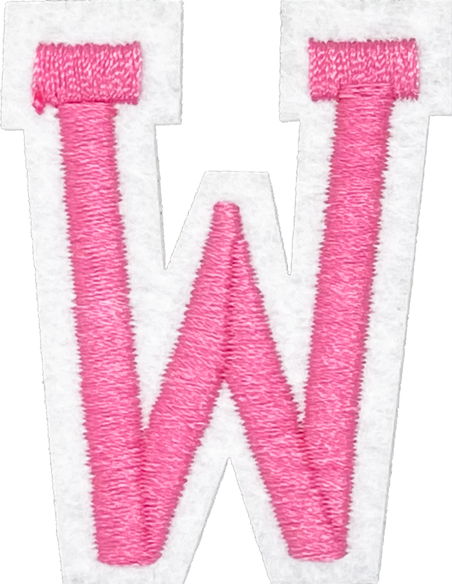 Pink W - Patch