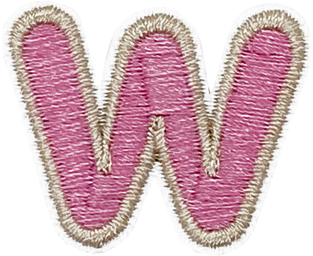 Multicolor W - Patch