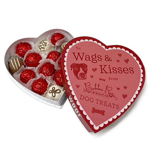 Wags & Kisses Heart Box