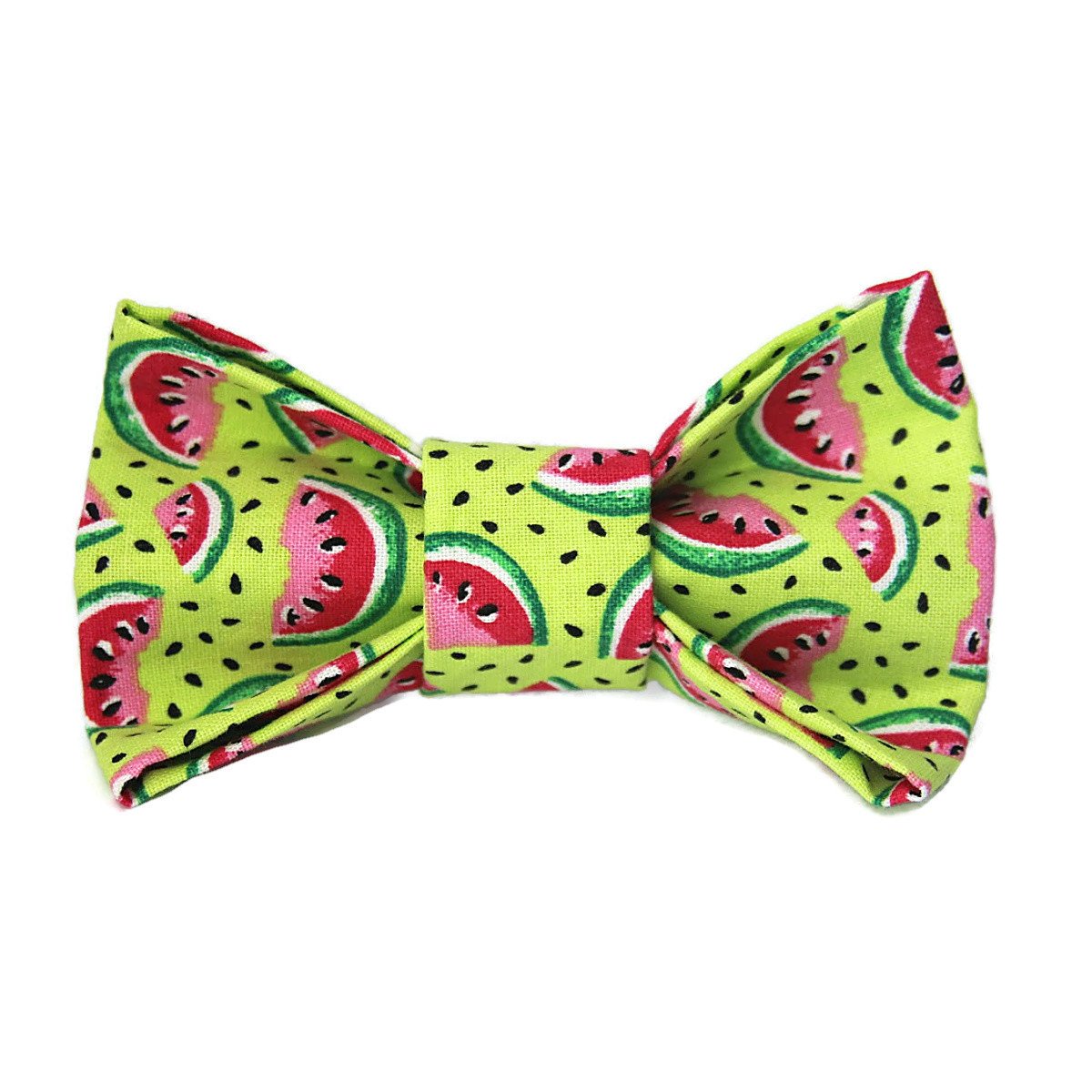 Watermelon Dog Bow Tie