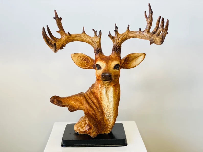 Welcoming Deer Statue HT Animal Supply