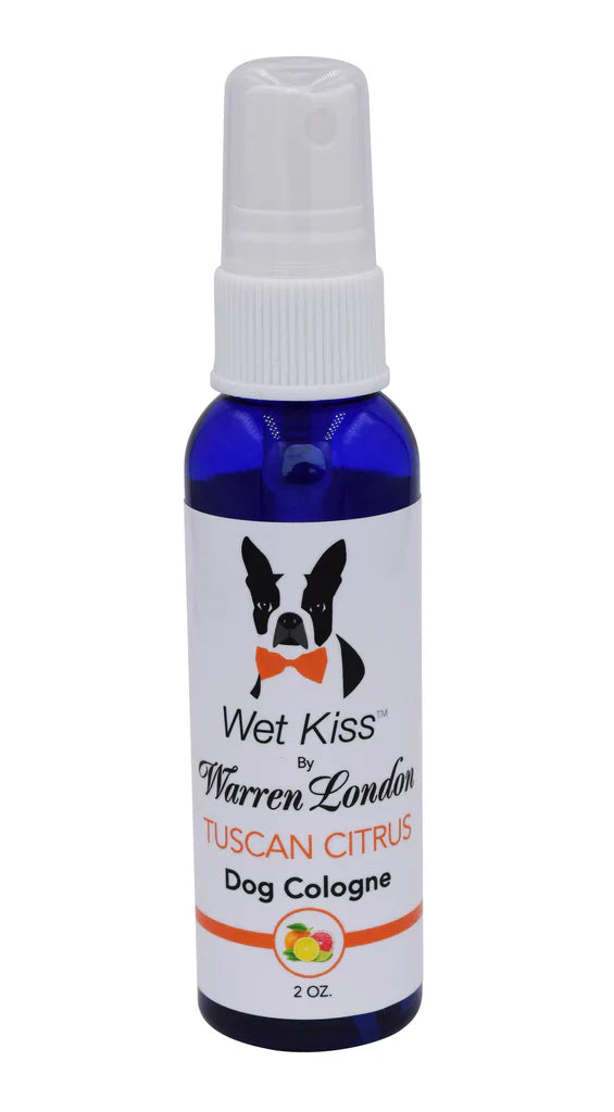 Wet Kiss Dog Cologne by Warren London Tuscan Citrus 2 oz