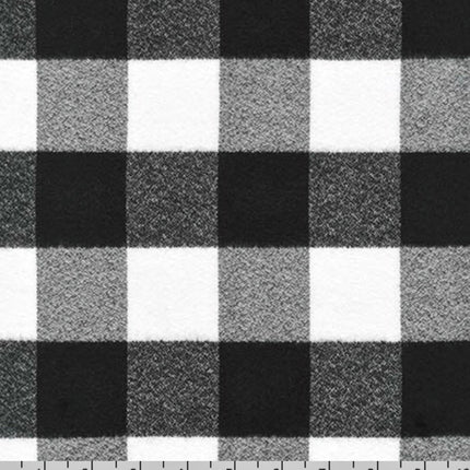 White & Black Buffalo Plaid Dog Bandana