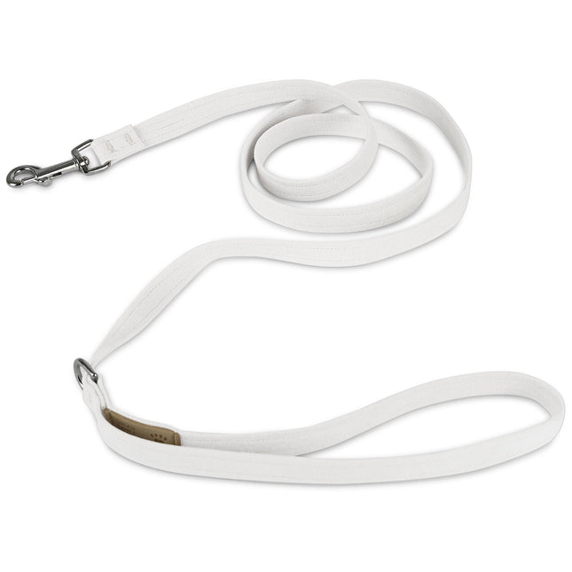 White Solid Leash