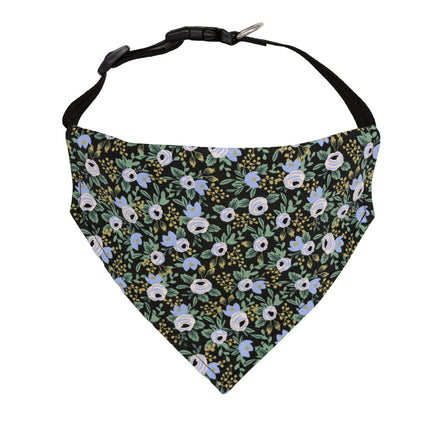 White Rose Dog Bandana