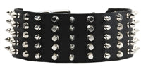 Wide Spike Collar 2 3/4