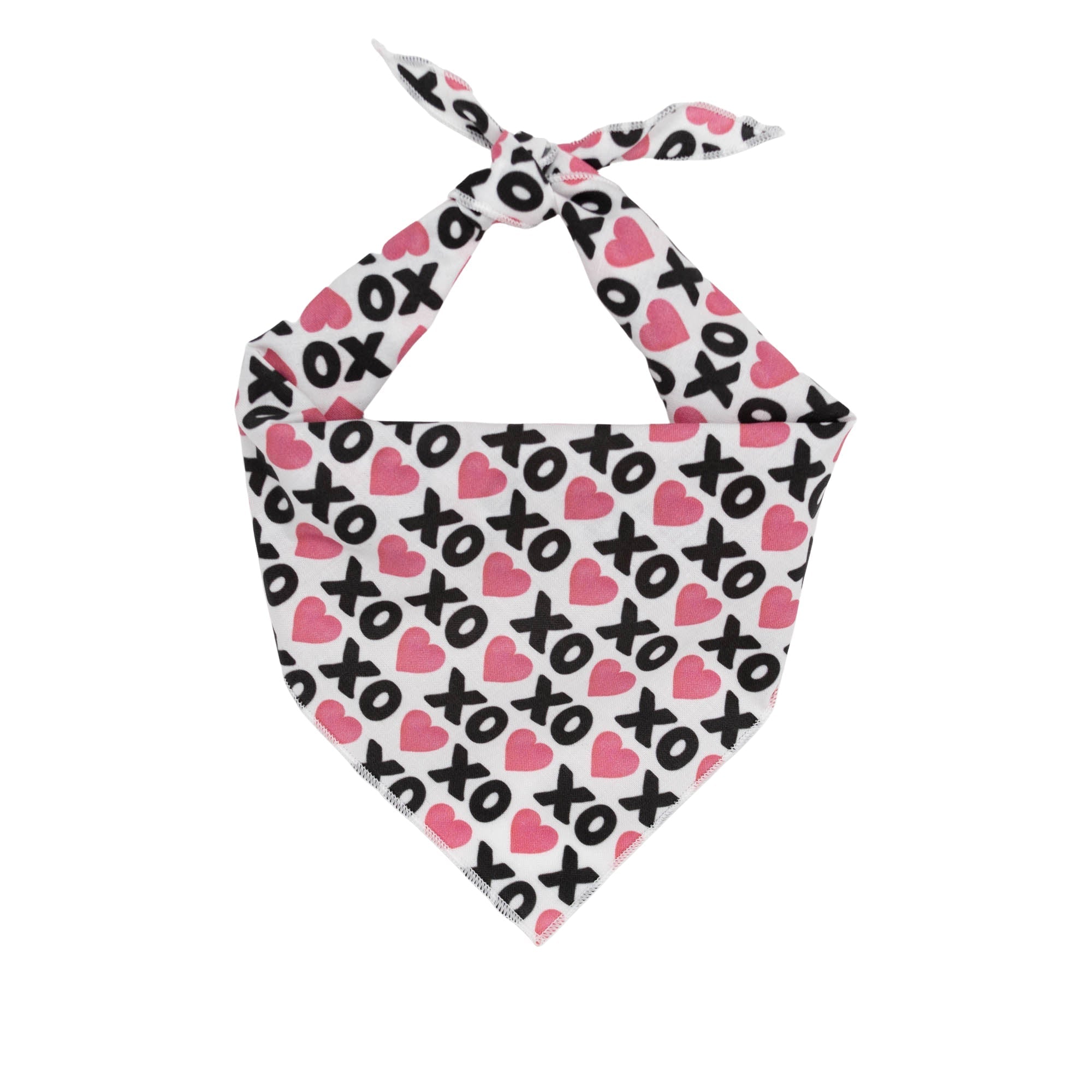 XOXO Dog Valentine Bandana